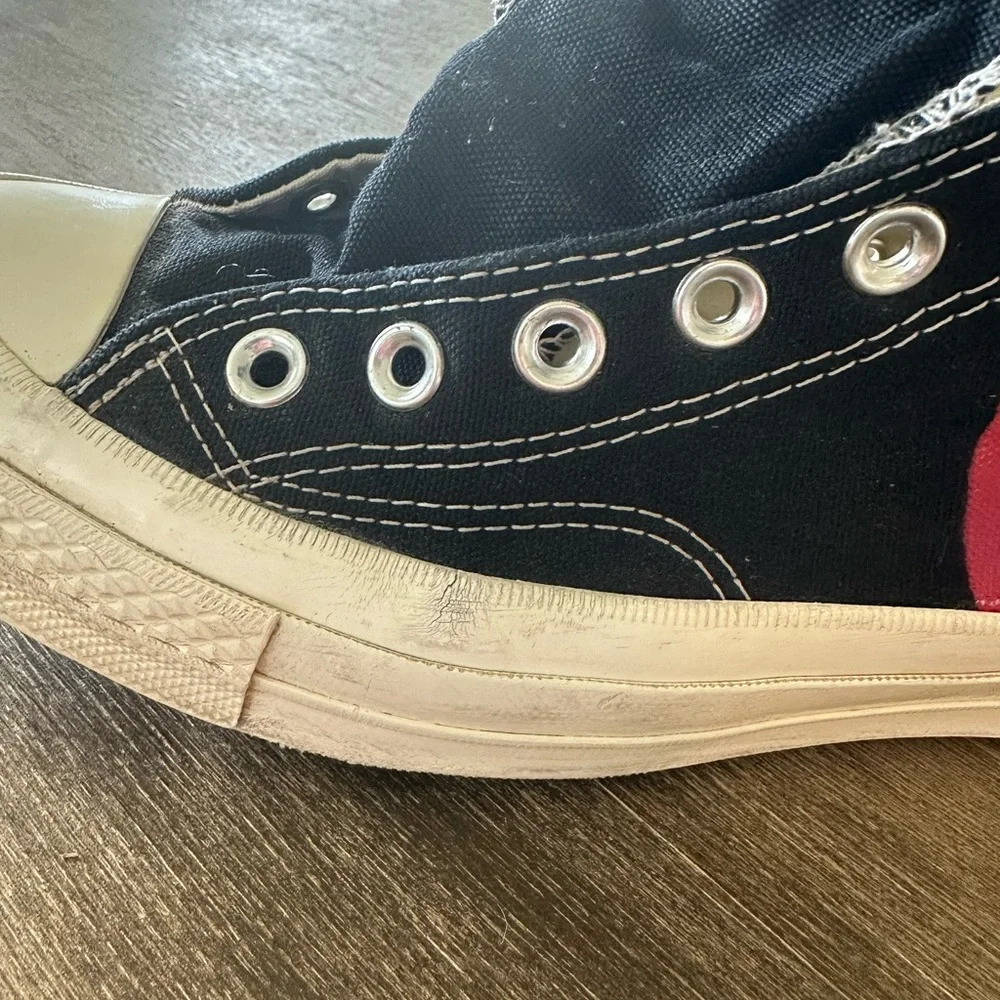 Converse x Comme des Garçons Play Chuck 70 High-Top Sneakers